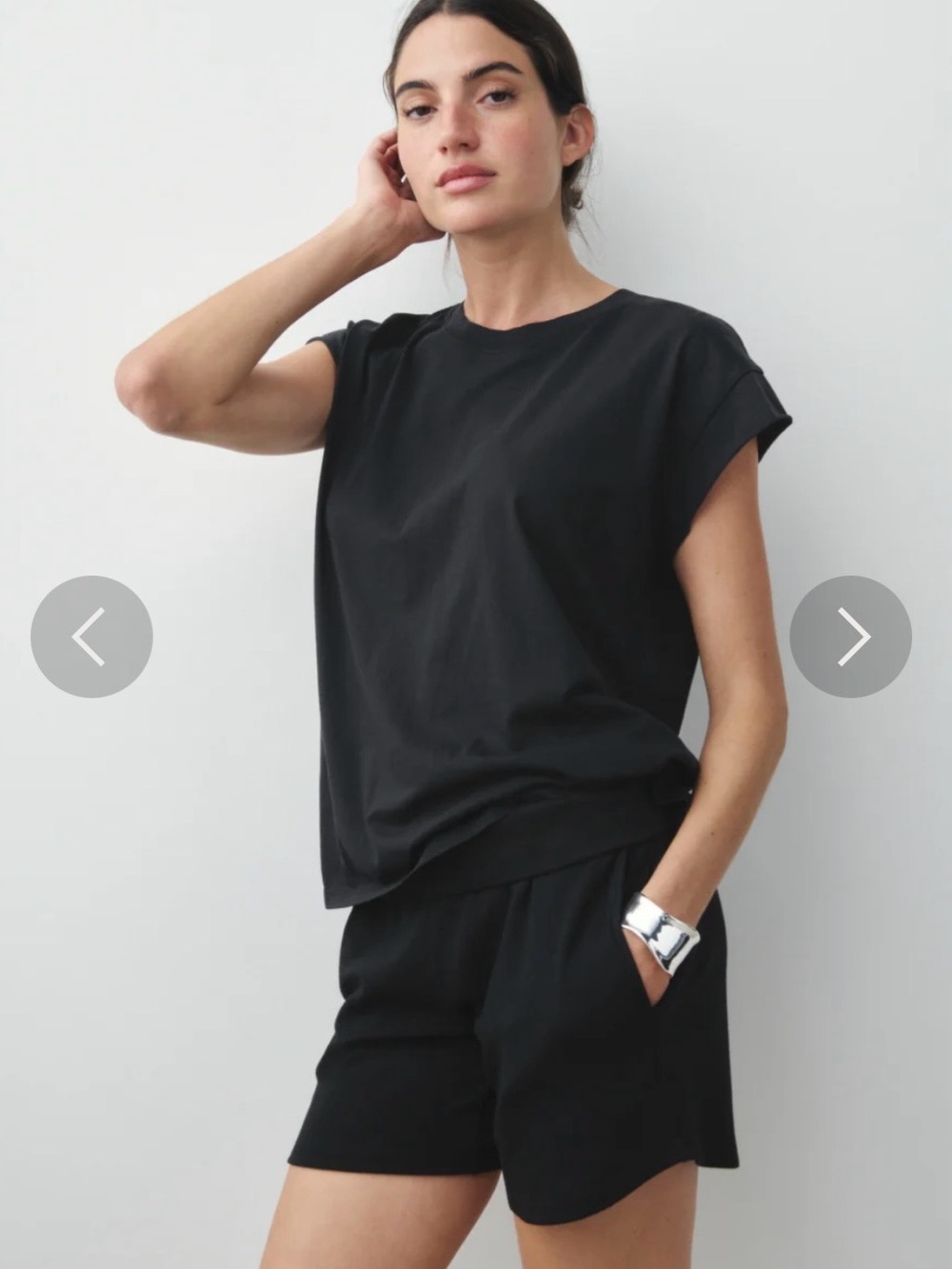 AYR The Supercool Tee in Black